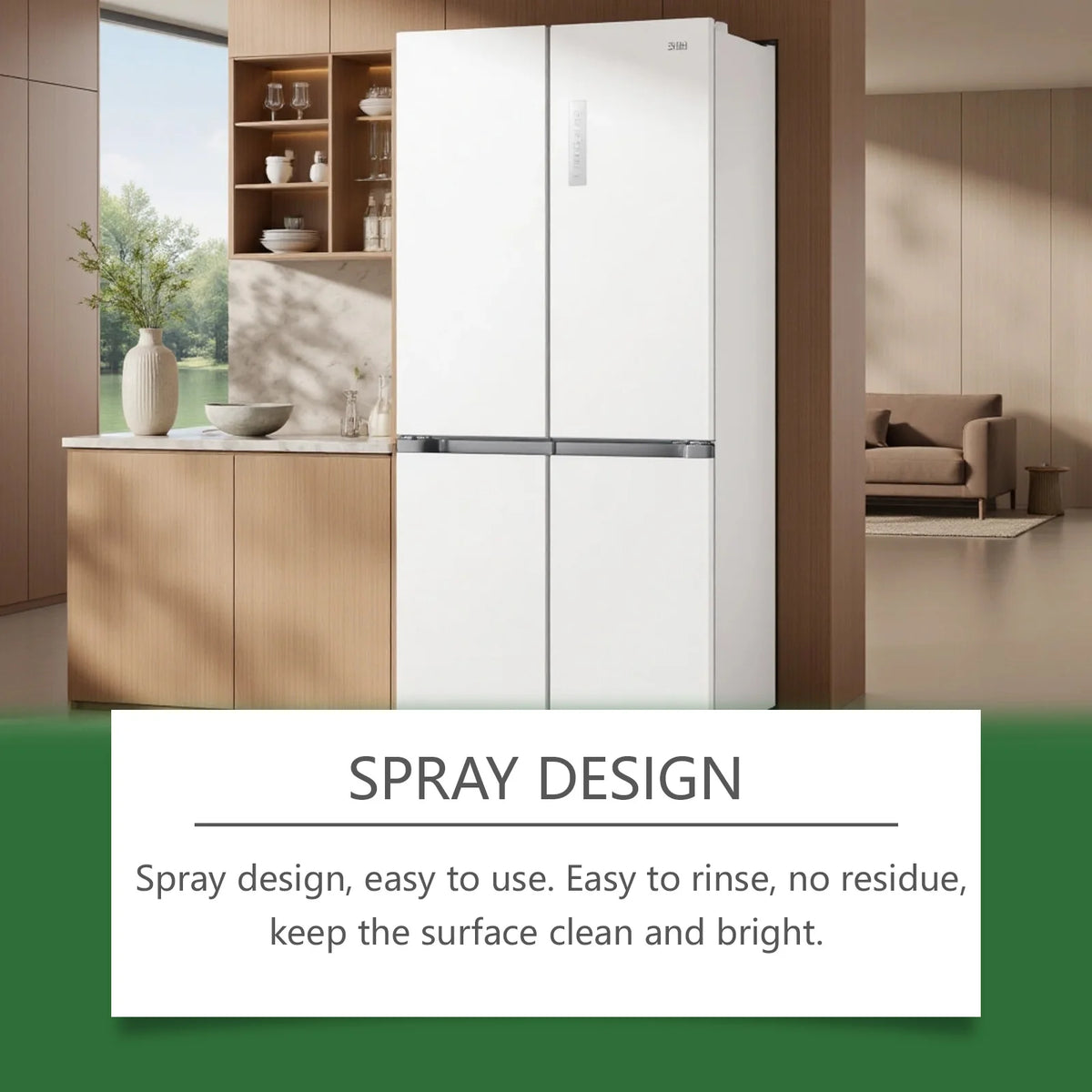 Jakehoe Kitchen Appliance Cleaner Powerful Decontamination Deep Stain Removal Refresh Kitchen Odors Multi Purpose Kitchen Spray