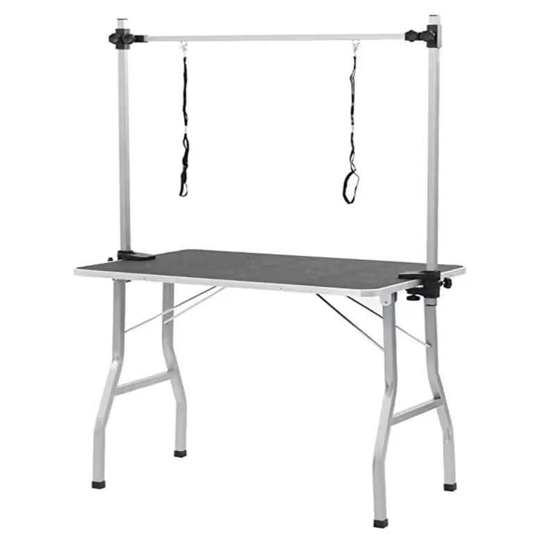 Easy-Clean Stainless Steel Dog Grooming Table for Home, Salon, and Professional Grooming