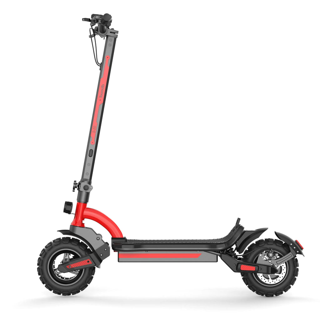 3-in-1(All-Terrain mode+Road mode+Ski mode) Snow Scooter 2000W 48V20Ah Snow Sled E-Scooter Sleigh Wheel Electric Scooter