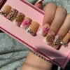 10Pcs Colors Wholesale Hand Paint Gel Best-selling Beautiful Luxury Customized Handmade Press on Nails