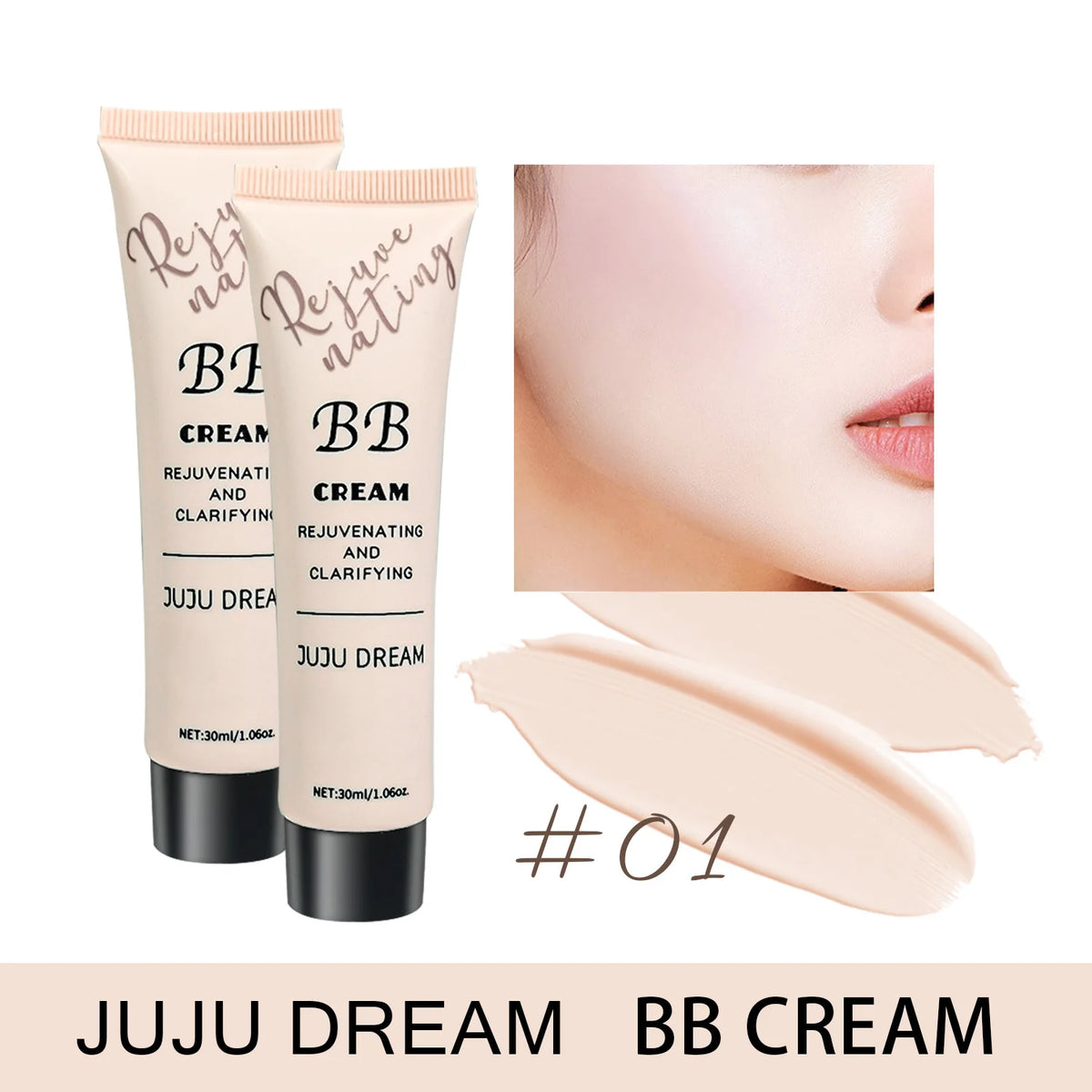 30ml Color Correcting BB Cream – Whitening & Brightening, Concealer Foundation, Oil-Control, Waterproof, Certified, Unisex