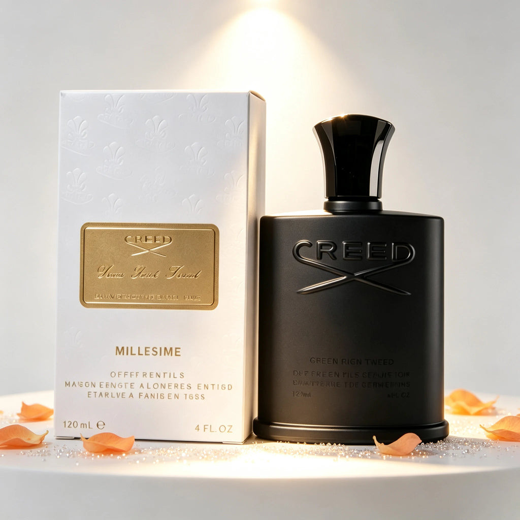 Creed New Black Bottle Perfume Spray, Fresh Wood Fragrance, Men's Lasting Fragrance Gift 120ml