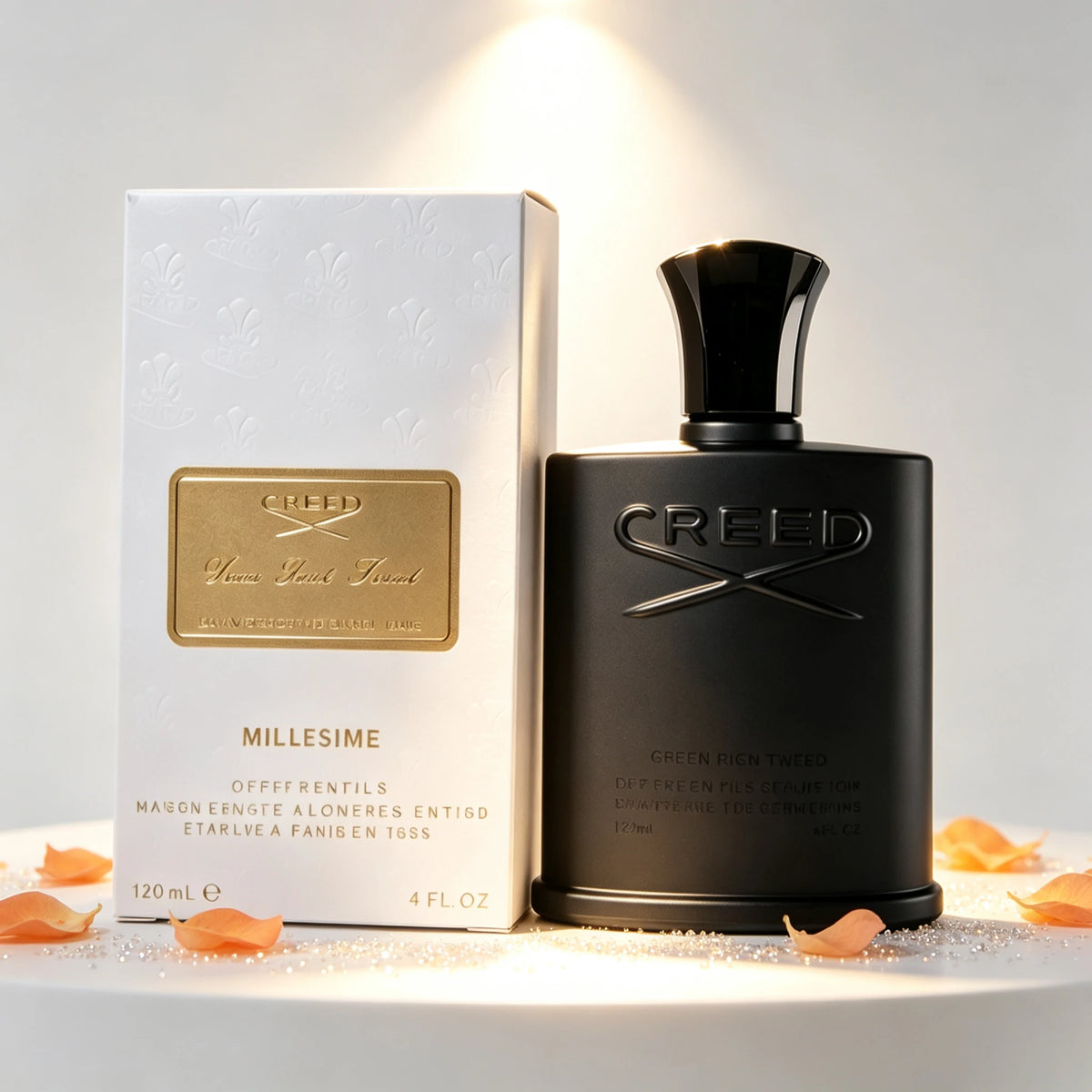 Creed New Black Bottle Perfume Spray, Fresh Wood Fragrance, Men's Lasting Fragrance Gift 120ml