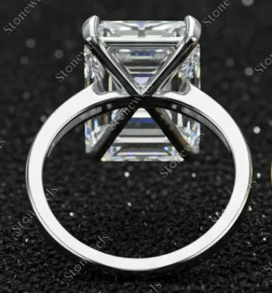 Original Like Cut 2 ct DEF VVS VS Lab Grown Diamond GIA IGI Certified Gold 925 Sterling Silver Engagement Solitaire Rings Gifts