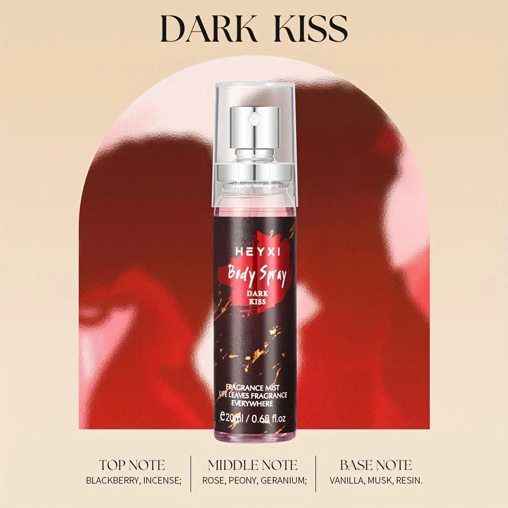 Fragrant Hair & Body Mist Floral Scent Long-Lasting Fragrance Perfect for Daily Use Dates Travel-Size Pocket Perfume Unisex