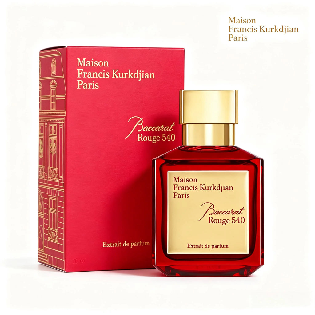 Maison Francis Kurkdjian 540 Neutral Fragrance 2.37 oz (70 ml) - a Sweet and Warm Blend of Amber and Jasmine, with a Fragrance That Lasts 6-12 Hours. Daily Attendance, Birthdays, Parties, Holidays, Gift Selection
