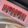10Pcs Colors Wholesale Hand Paint Gel Best-selling Beautiful Luxury Customized Handmade Press on Nails