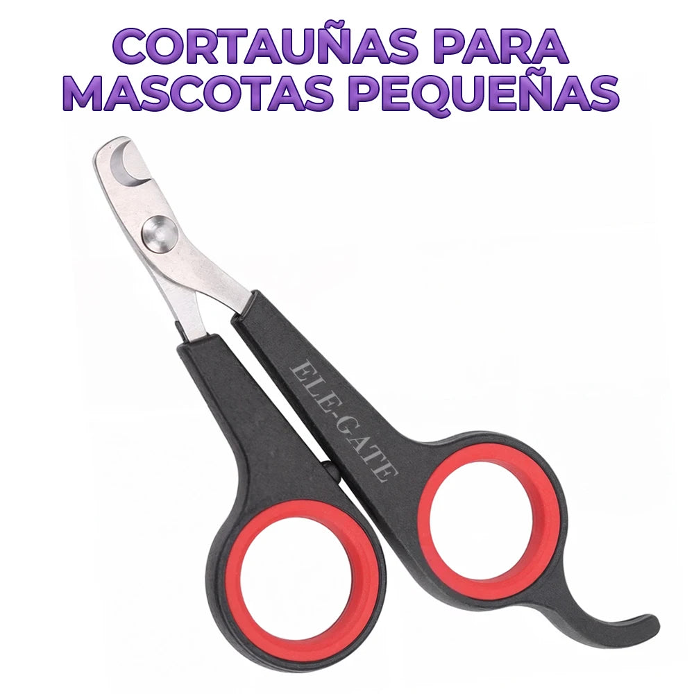 ELE-GATE Convenient Stainless Steel Pet Nail Clippers Customized ABS Scissors Trimmer for Cat Nail Grooming Grooming Kit