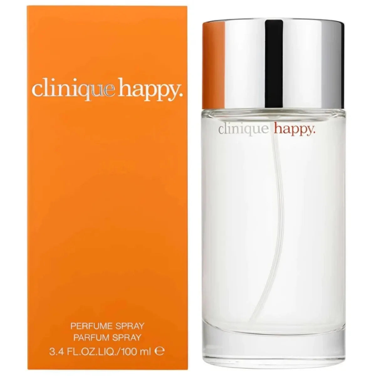 Clinique Happy Women Perfume Spray, Floral Fruity Fragrance, 100ml 3.4FL OZ Bright Citrus Fresh Scent Eau de Parfum for Ladies Daily Wear