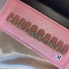10Pcs Colors Wholesale Hand Paint Gel Best-selling Beautiful Luxury Customized Handmade Press on Nails