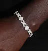 Iced 925 Silver Cuban Link Hip Hop Bracelet Moissanite Diamond Luxury Sparkling Design Bold Statement Timeless