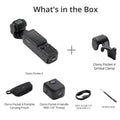 DJI Osmo Pocket 4 Standard Combo Pocket Gimbal Vlog Camera 1'' CMOS 4K/240fps Video 107GB Built-in Storage 3-Axis Stabilization 2x Lossless Zoom 2" Rotatable Screen ActiveTrack