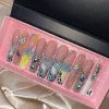 10Pcs Colors Wholesale Hand Paint Gel Best-selling Beautiful Luxury Customized Handmade Press on Nails