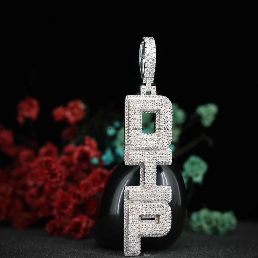 Custom Word Pendant Iced Out Hip Hop Necklace Personalized Name Jewelry Rapper Pendant Gift for Men Women By Phoenix Enterprise