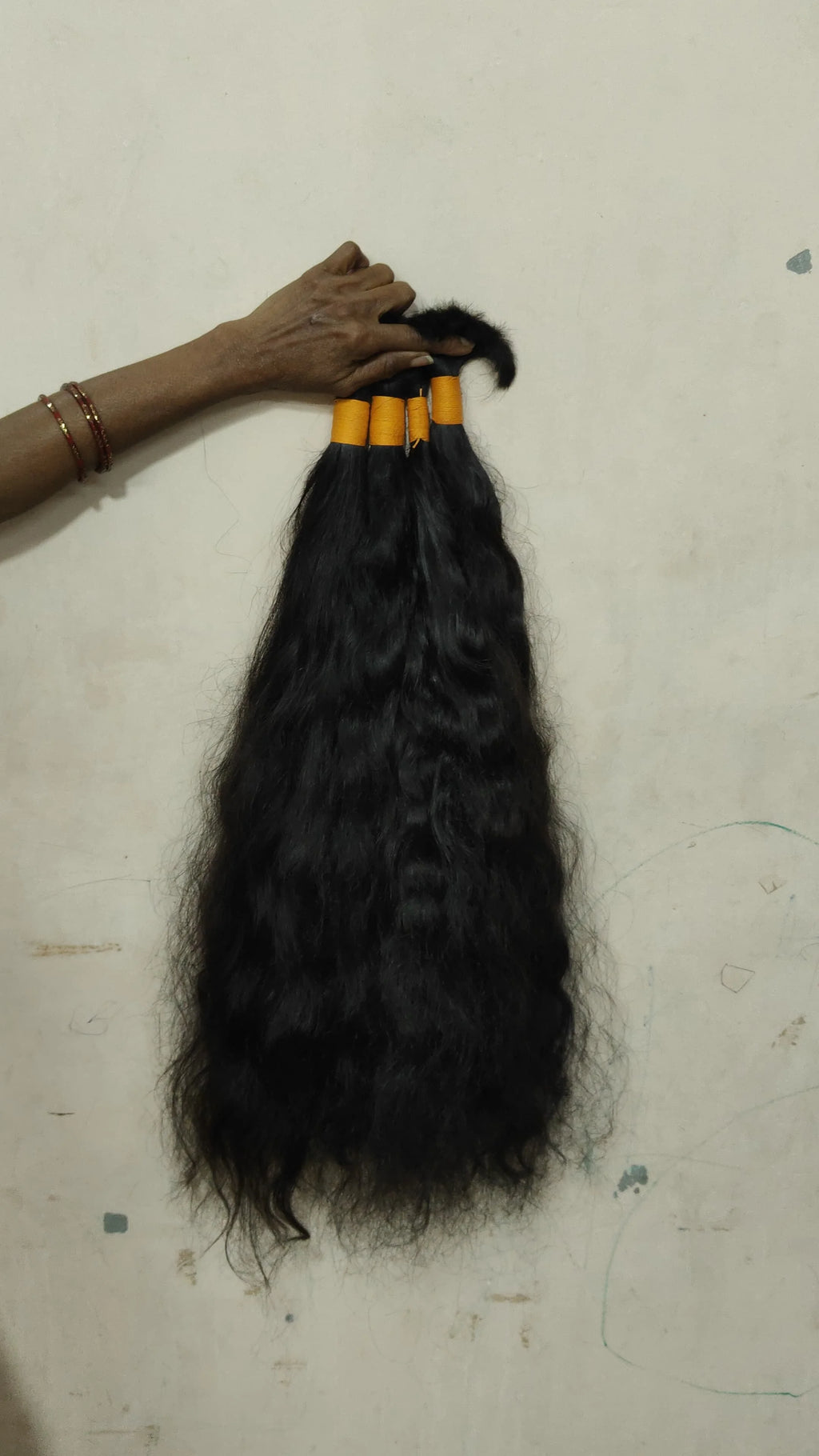 100% Unprocessed Indian Wavy Deep Yaki Wave Bulk Human Hair No Weft Braiding Wet Wavy Style Wet Yaki Style Braiding Hair