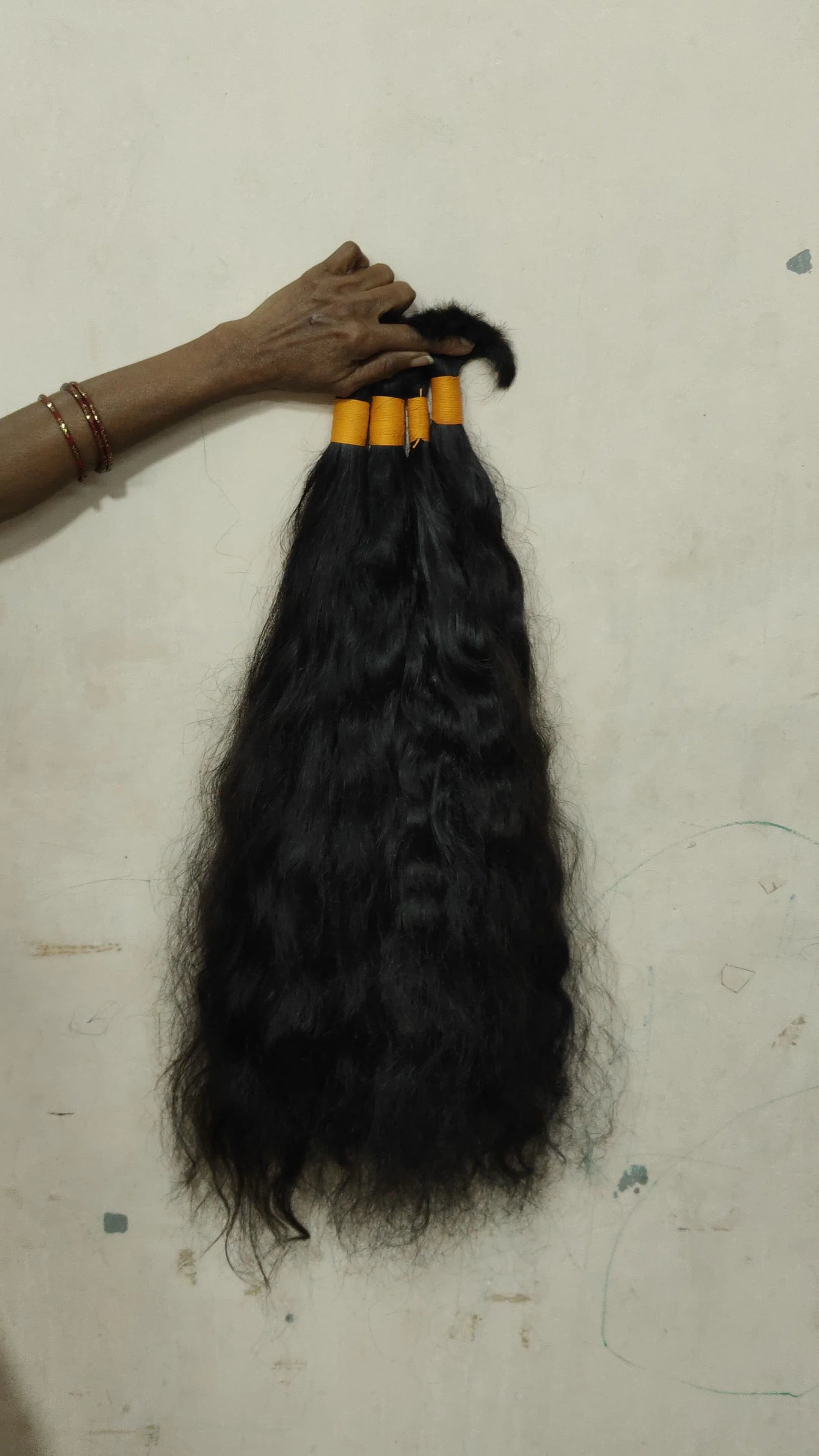 100% Unprocessed Indian Wavy Deep Yaki Wave Bulk Human Hair No Weft Braiding Wet Wavy Style Wet Yaki Style Braiding Hair