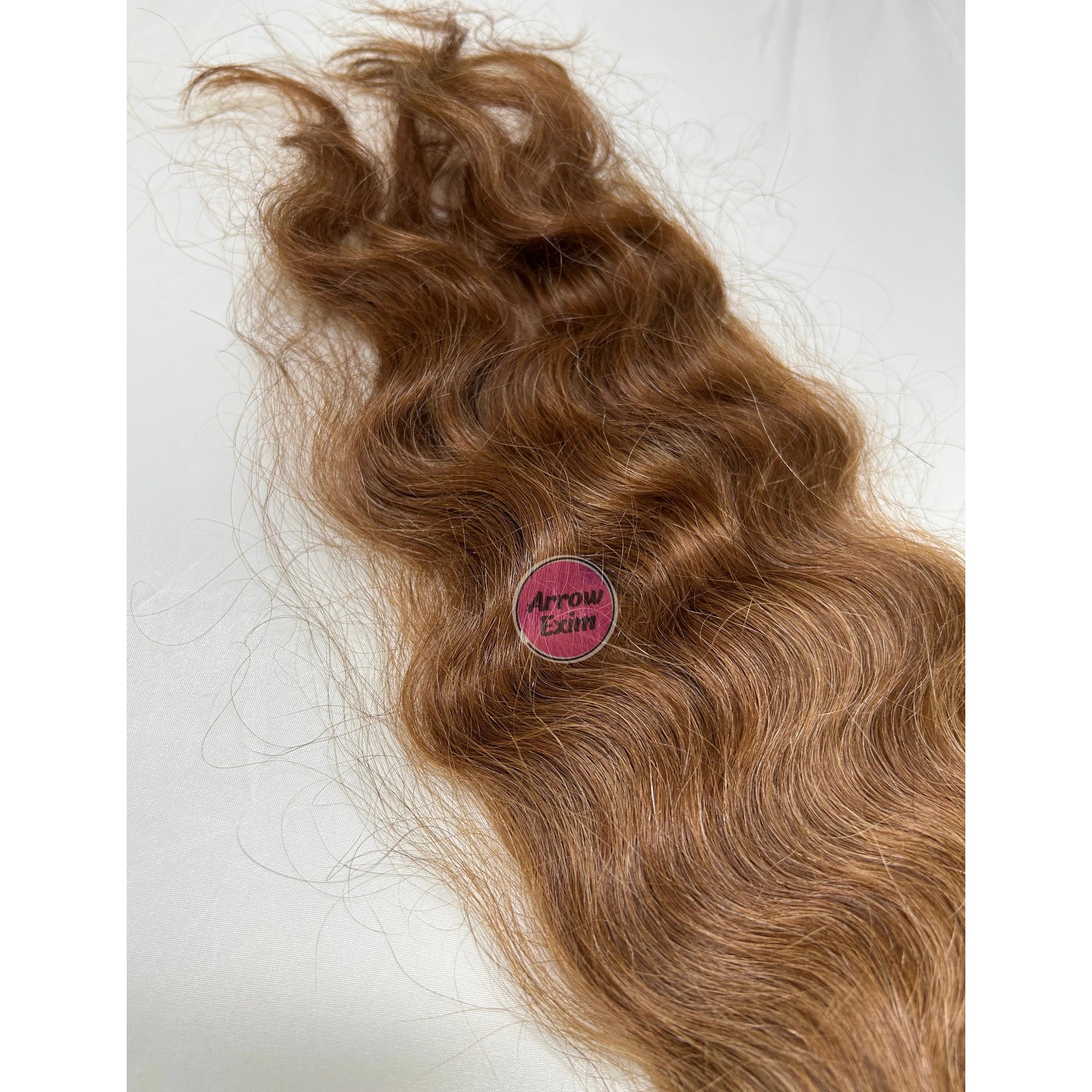Arrow Exim Bleached Honey Blonde Remy Hair Weave 100g Double Weft Bundles Raw Indian Human Hair Single Drawn Ends