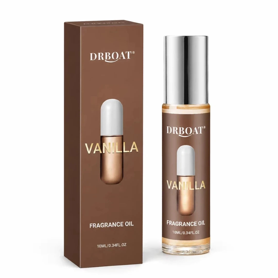 10ML Vanilla Roll-On Pheromone Oil - Portable Fragrance Oil, Sweet Vanilla Milk Gourmand Scent Eau De Toilette for Dating