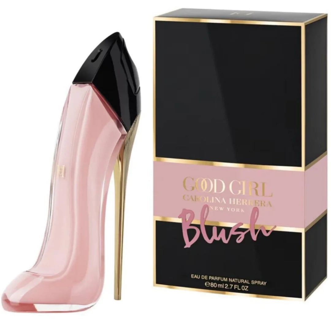 Good Girl Blush Carolina Herrera Women's Perfume, 2.7 oz 80 ml, | Citrus+Almond+Rose+Vanilla, Sweet but Not Greasy, Full of Vitality, Lasting 6-8 Hours of Daily Commuting/Spring/Summer Daily/Romantic Dating Sweet Vitality Cho