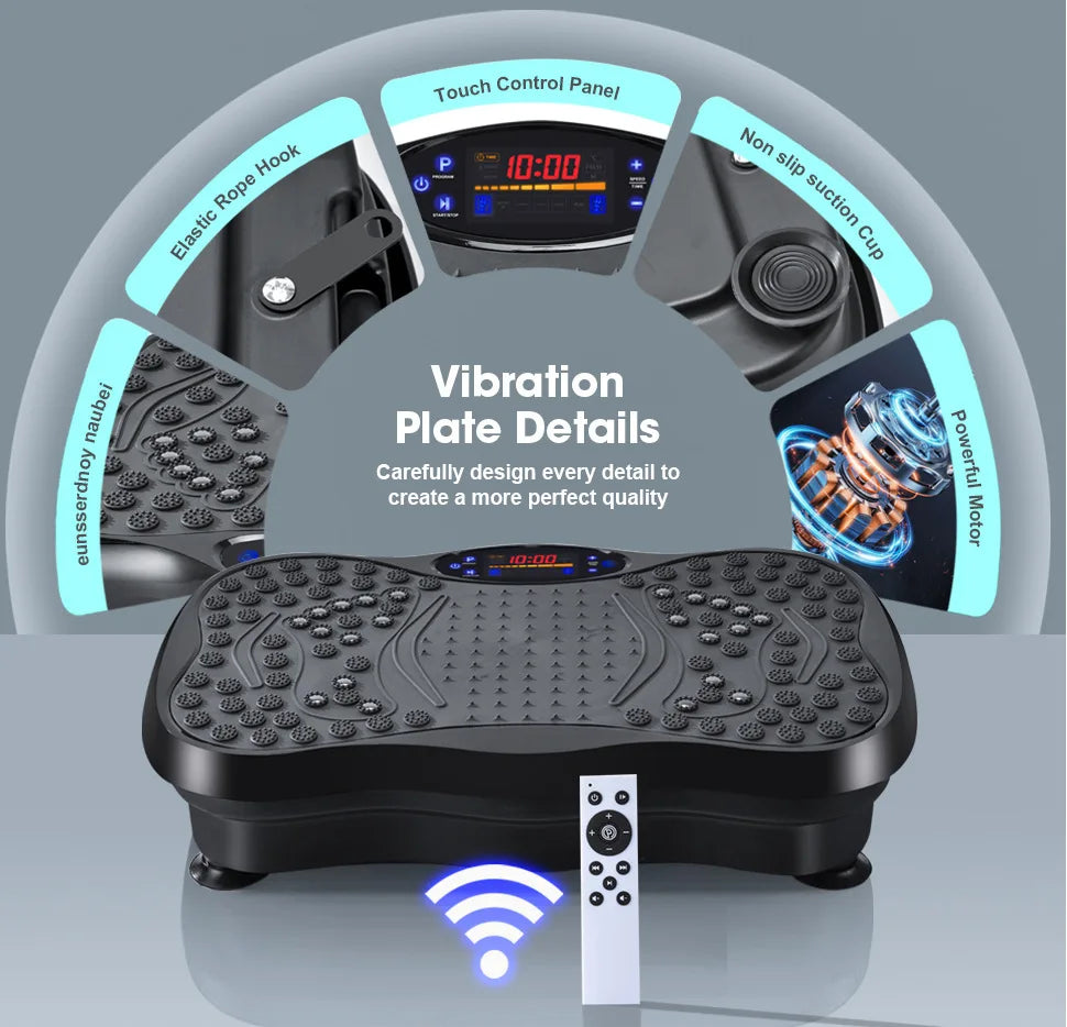 Vibration Platform Slimming Fat Burning Weight Loss Fat Throwing Machine Muscle Relaxation Massager Home Fitness