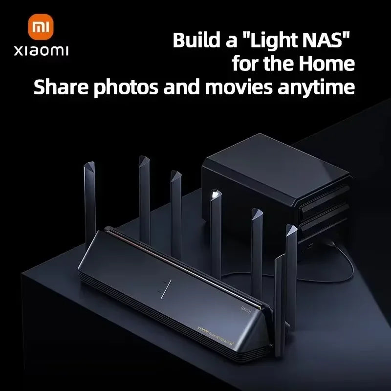 NEW Xiaomi Mi Router BE7000 Tri-Band WiFi Repeater VPN 1GB Mesh USB 3.0 IPTV 4 X 2.5G Ethernet Ports Modem Signal Amplifier -CN