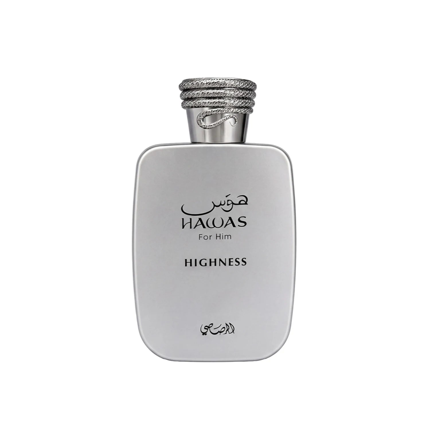 Rasasi Hawas Highness Eau de Parfum Spray for Men – Royal Oriental Woody & Spicy Amber Scent, Long-Lasting Premium Arabian Fragrance, Perfect Gift, 3.4 fl oz / 100 ml