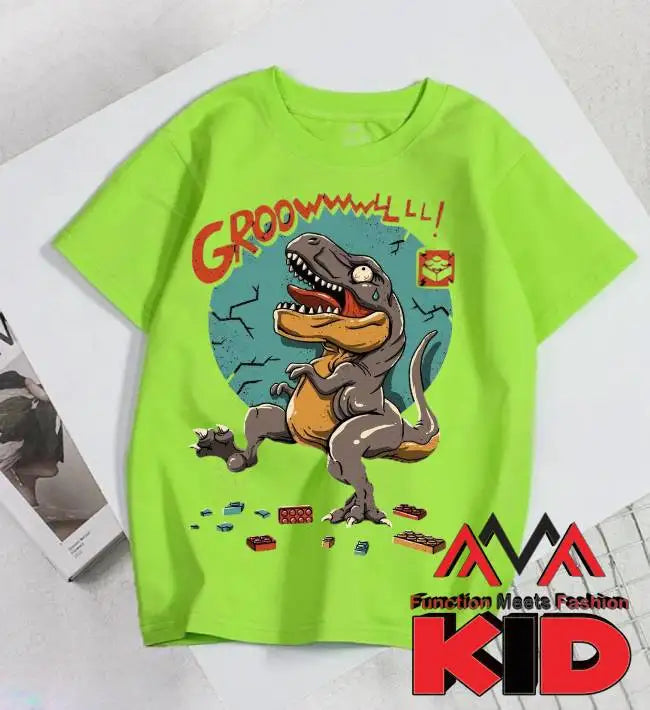 Short sleeve Front Printed (Graphic Print) Beachwear 100% polyester Lime Green T-Shirt Short Printed Casual / Streetwear