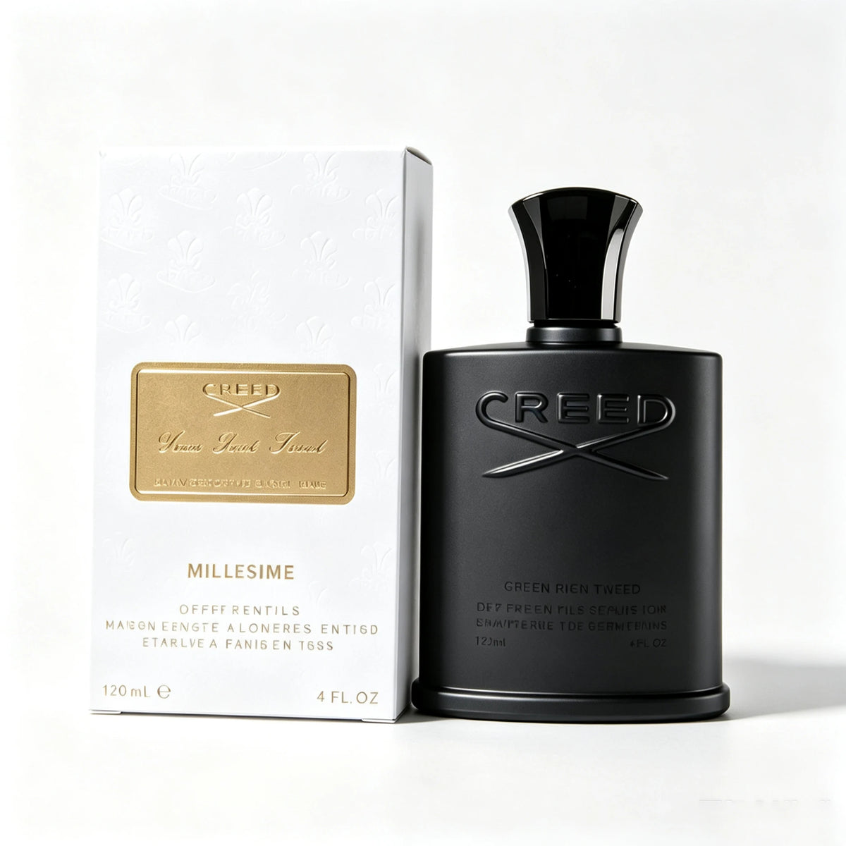Creed New Black Bottle Perfume Spray, Fresh Wood Fragrance, Men's Lasting Fragrance Gift 120ml
