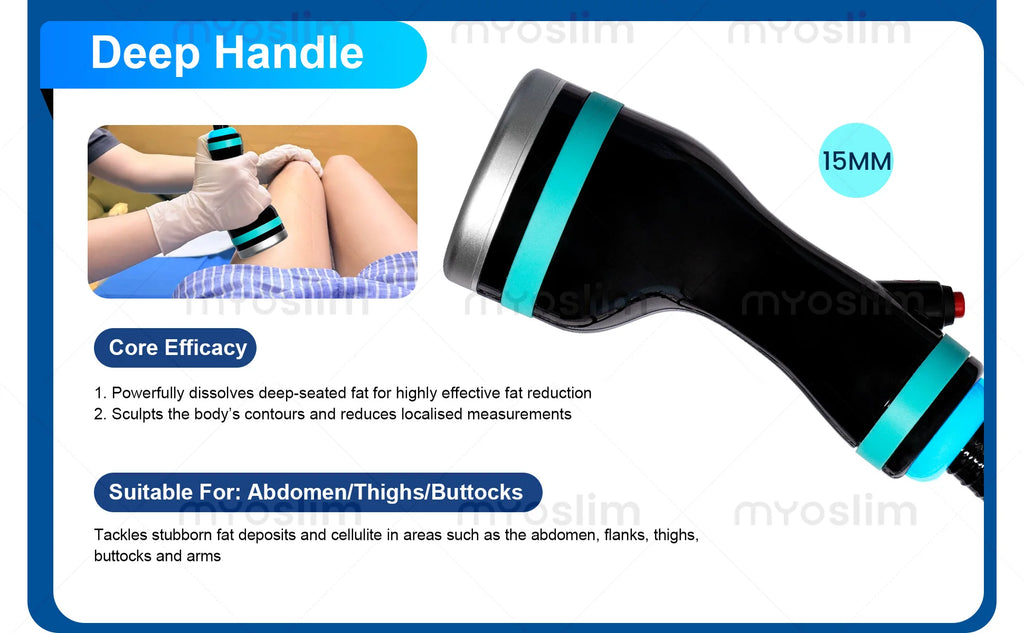 Professional Non Invasive Cold Wave Shaping EMS RF Fat Reduction Equipment for Body Contour Slimming