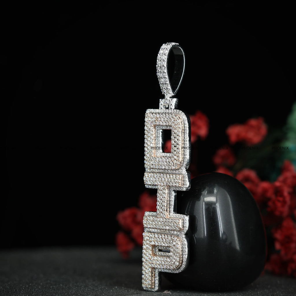 Custom Word Pendant Iced Out Hip Hop Necklace Personalized Name Jewelry Rapper Pendant Gift for Men Women By Phoenix Enterprise