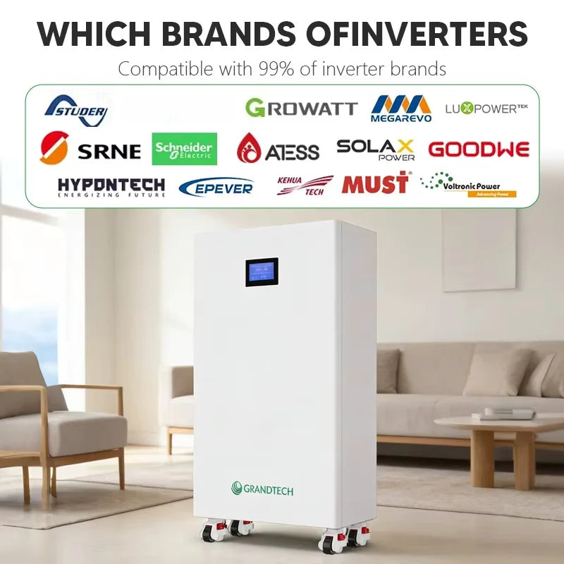 New Energy Solar Energy Storage System 48V Lifepo4 Battery 200Ah 314ah 16Kwh 10Kwh Home Solar Battery Lithium Ion Batteries
