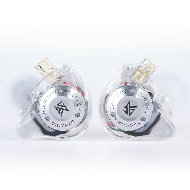 KZ EDX Pro X Single Dynamic Driver In-Ear Monitor Wired Earbuds HiFi Earphone with Detachable Cable