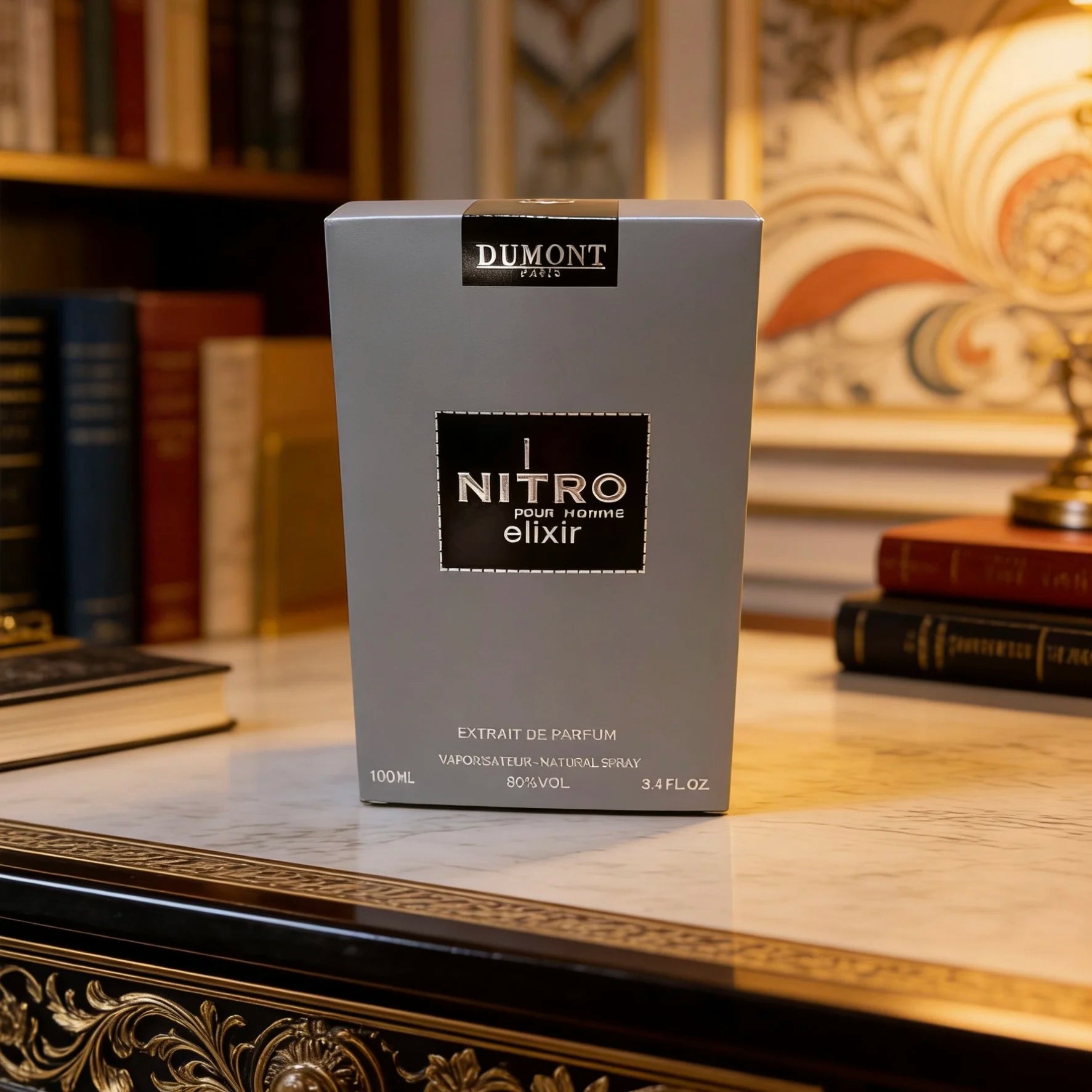Nitro Elixir Pour Homme Extrait De Parfum for Men Long Lasting Luxury Fragrance Nitro Perfume for Men 100ml Cologne