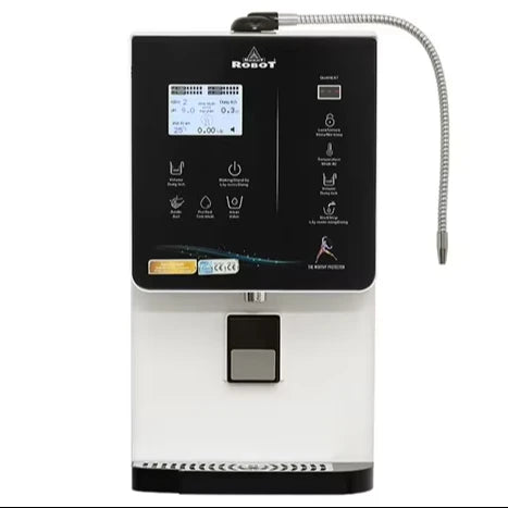 Durable Hot & Cold Alkaline Ionized Water Purifier With 7 Electrode Plates, pH 4.5-10.5, Smart Heating Function, Voltage 220V