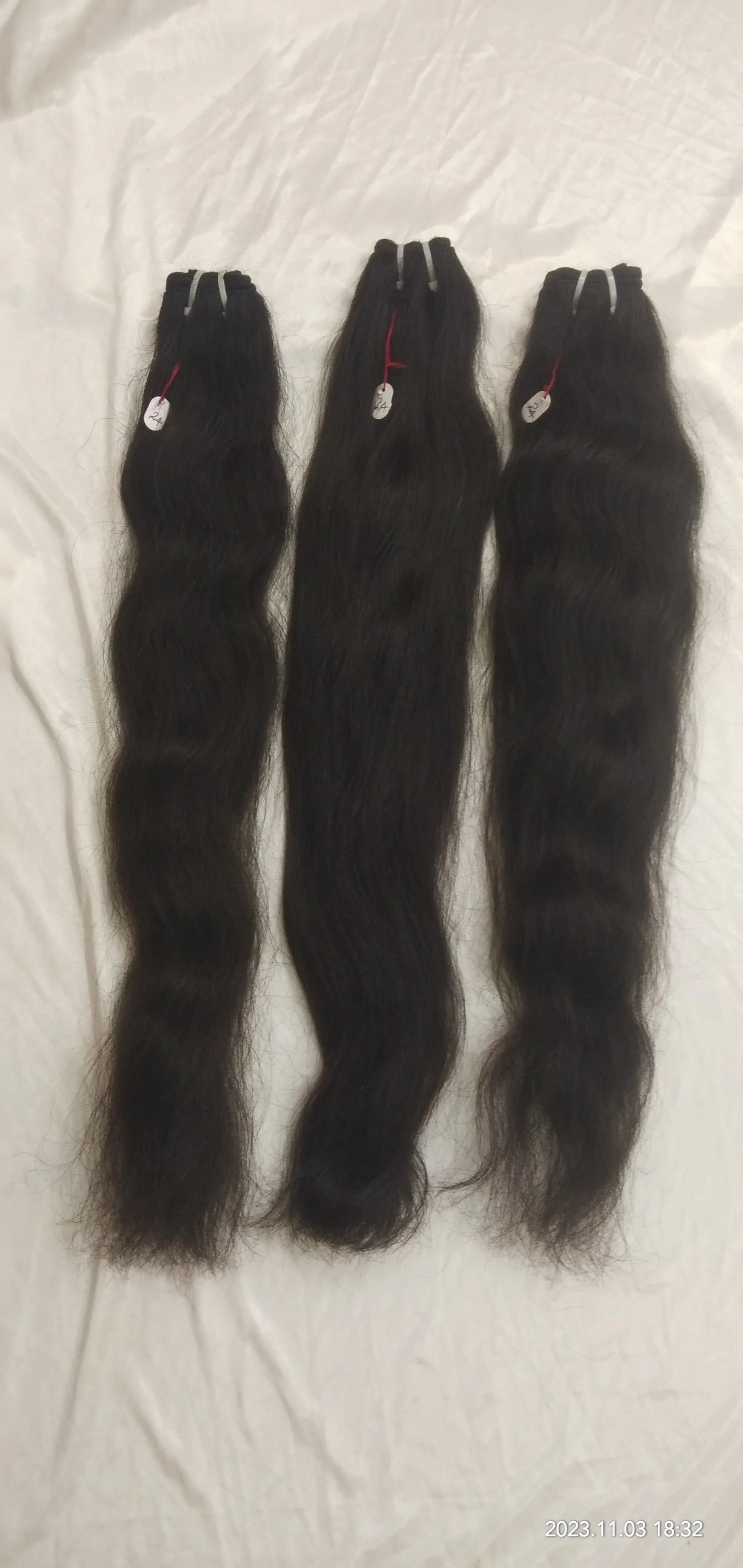 Natural Indian Raw Unprocessed Soft and Silky Remy Single Drawn Temple Raw Indian Virgin Human Hair,raw Indian double Weft Hair
