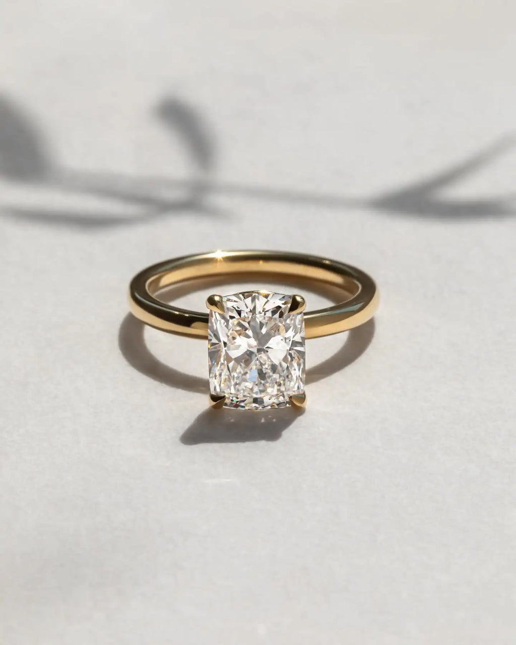 10X8mm Elongated Cushion Cut Moissanite Engagement Ring Solitaire Minimalist 925 Sterling Silver Wholesale Jewelry