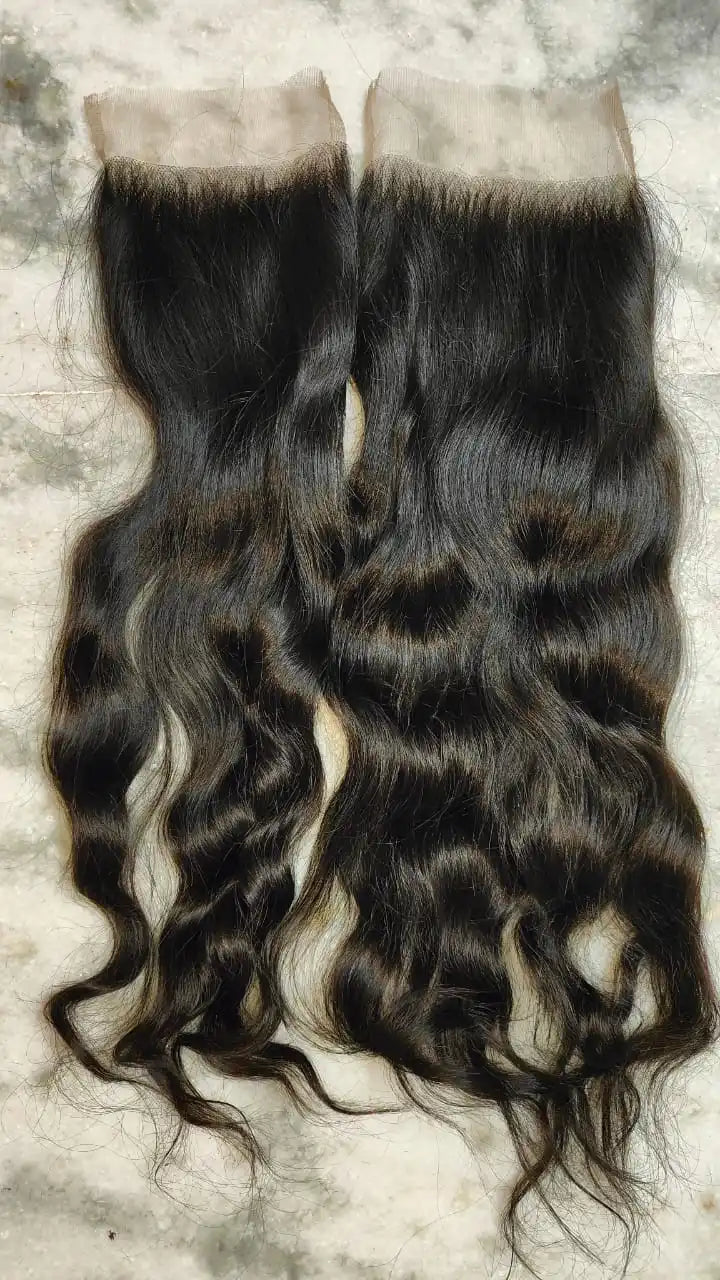 Full Lace Closure 4*4,5*5,13*4,transparent Lace Swiss Lace Closures and Frontals Virgin Raw Hair for Black Women