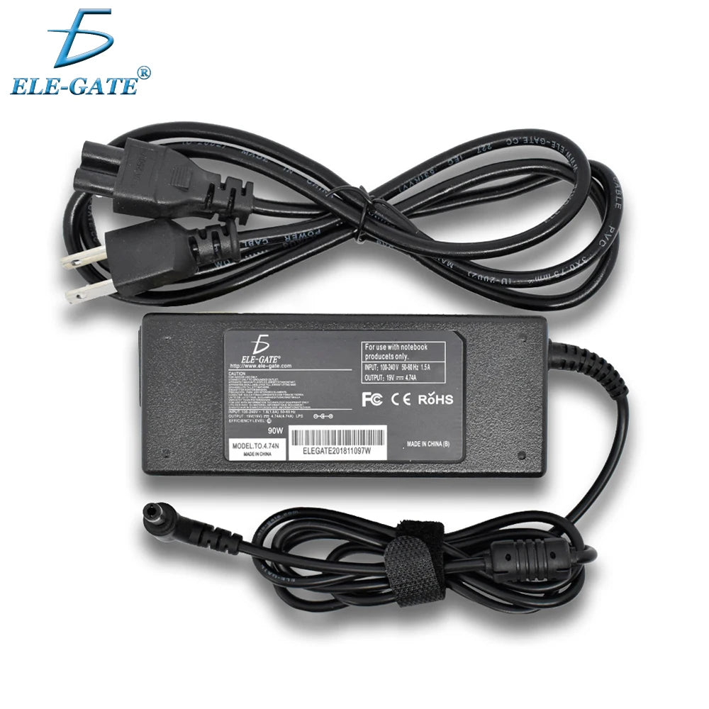 For Toshiba 19v 4.74a Laptop Charger 5.5*2.5mm AC Adapter Pa5035u Laptop Power Supply
