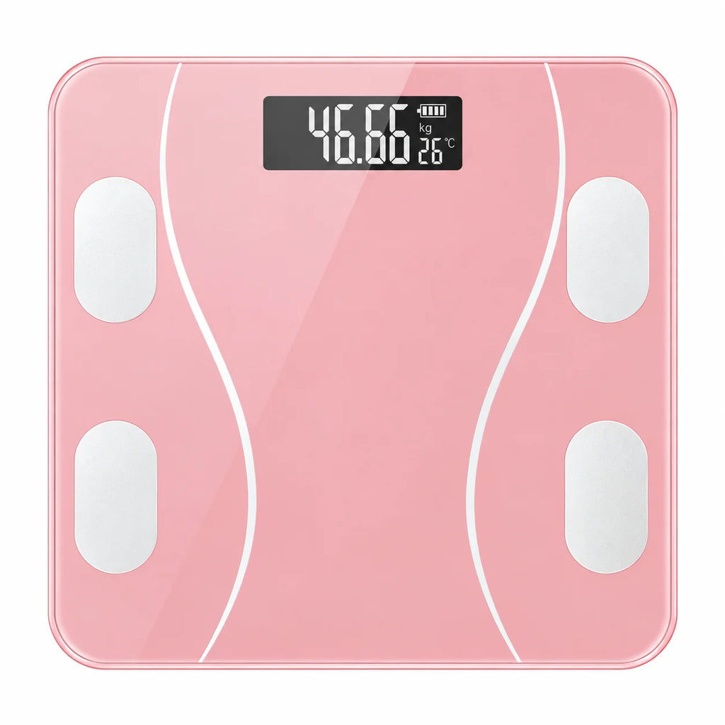 Digital Bathroom Scale USB Rechargeable Rounded Corners Digital Bathroom Scale for Home Weight Tracking Top Rated 2026
