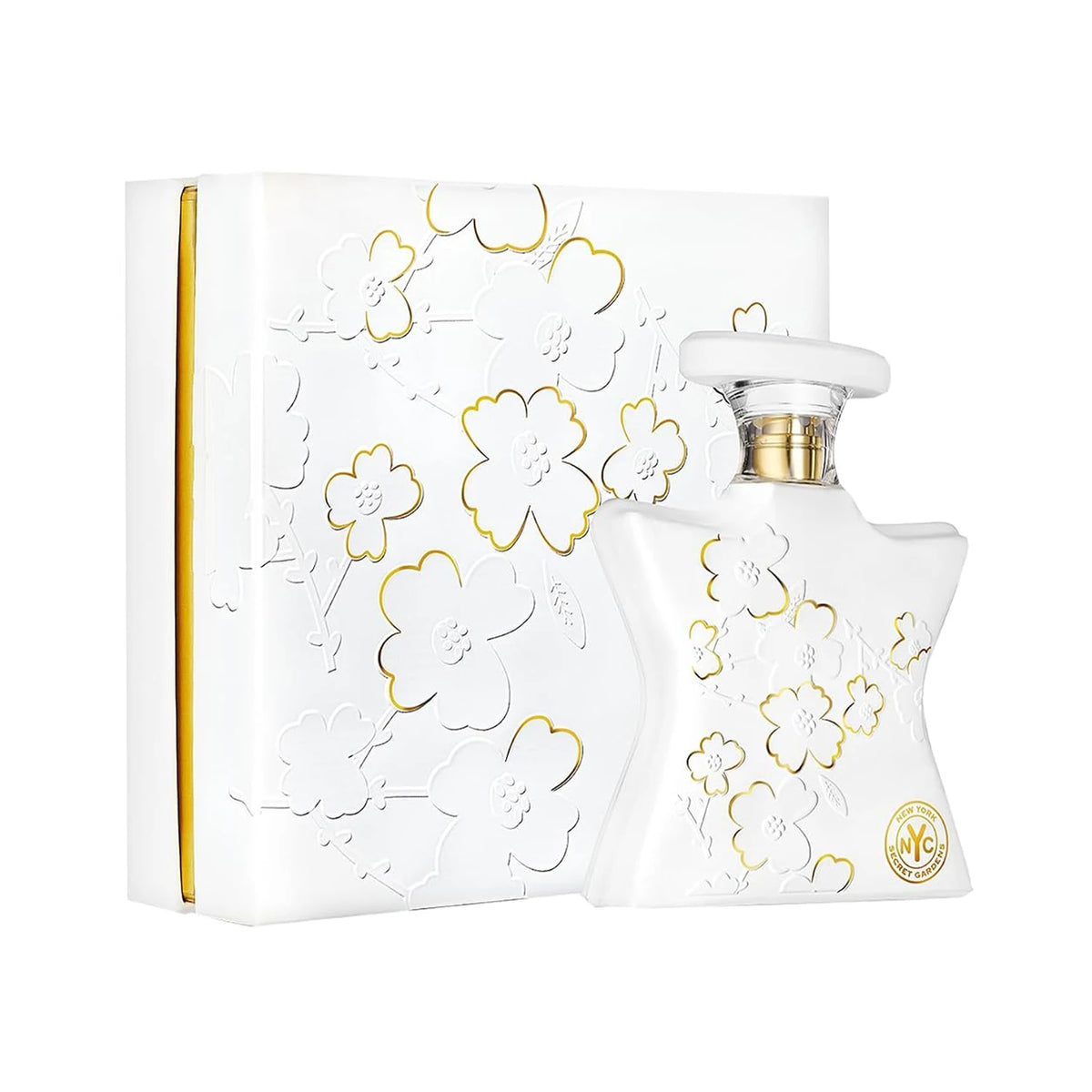 Bond No. 9 New York Secret Gardens Eau de Parfum Spray for Women – Lush Green Floral & Earthy Musk Scent, Dewy Violet, Green Leaves, Rose & Sandalwood, Long-Lasting Luxury Fragrance, Perfect Gift, 3.4 fl oz / 100 ml