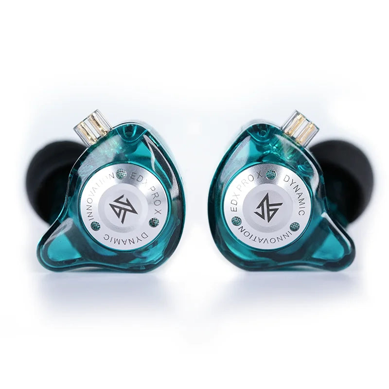 KZ EDX Pro X Single Dynamic Driver In-Ear Monitor Wired Earbuds HiFi Earphone with Detachable Cable