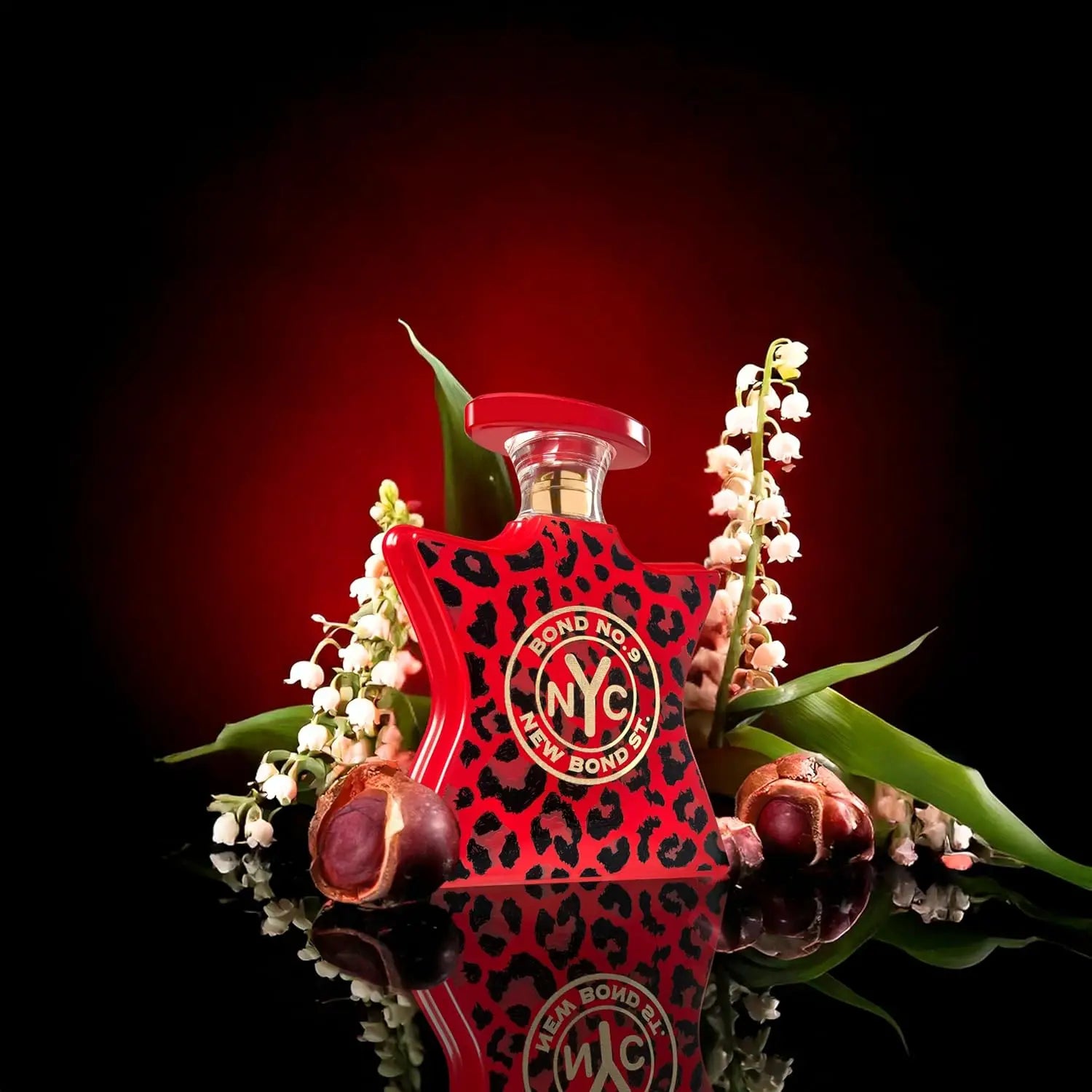 Bond No. 9 New York New Bond St. Eau de Parfum Spray for Unisex – Warm Oriental Vanilla & Amber Woods Scent, Sweet Chestnut, Tonka Bean & Musk, Long-Lasting Luxury Fragrance, Perfect Gift, 3.4 fl oz / 100 ml