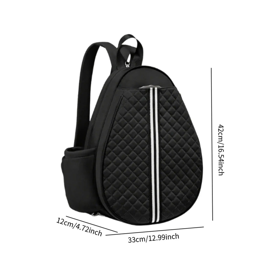 Tennis Bag Large Capacity Premium Tennis Crossbody Backpack Waterproof Lightweight Tennis Accessories for Men Women Training