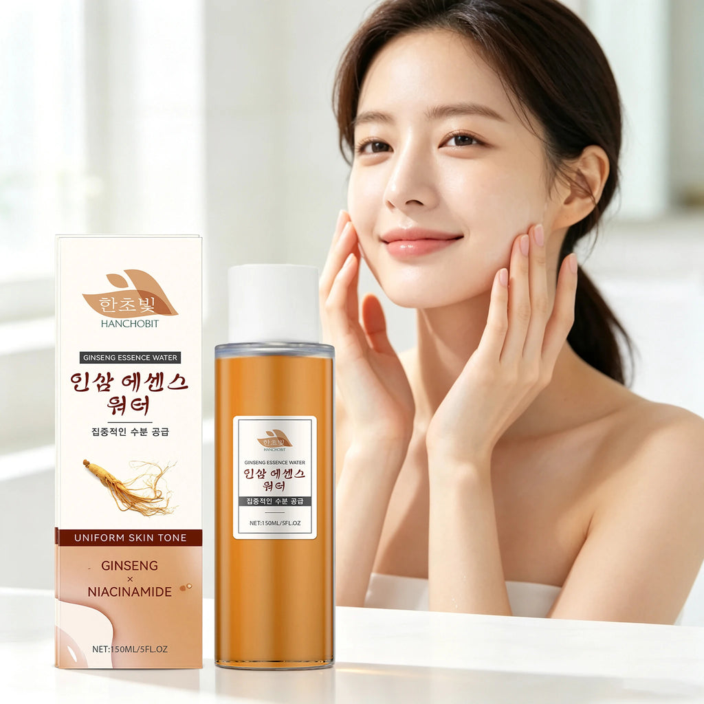 150ML Ginseng Essence Face Toner Daily Moisturizing Enhance Smoothness Improve Skin Texture Soothing Redness Oil Control Non-sticky Face Toner