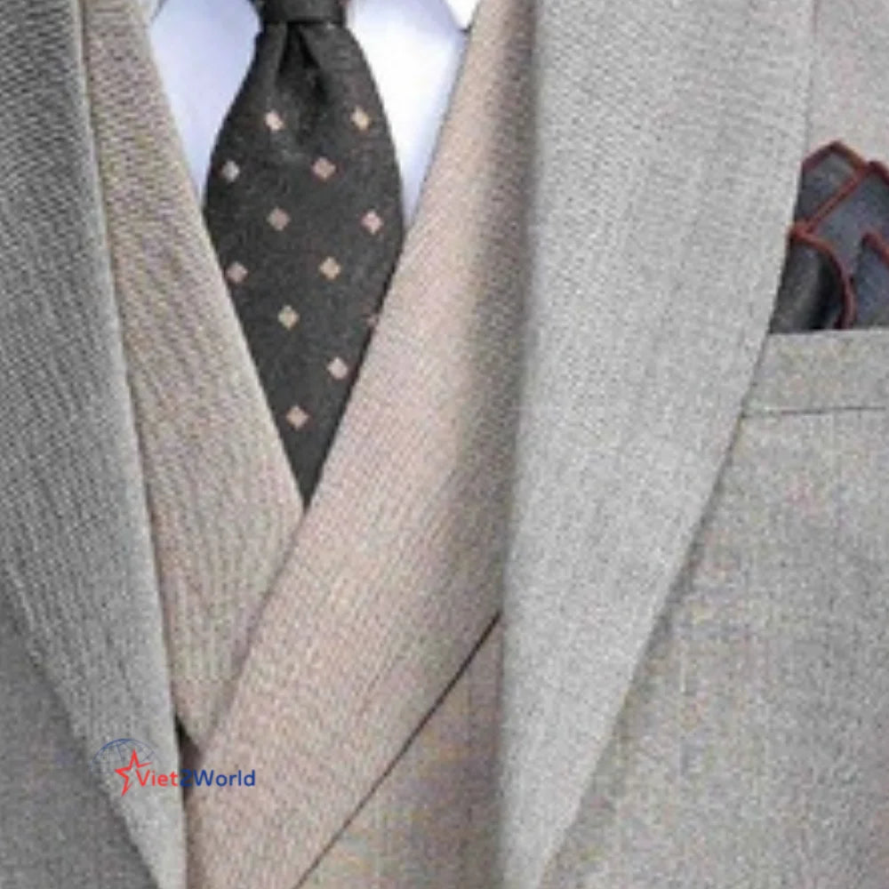Premium Luxury Men's Business Suits Slim Fit Custom Single Breasted Zip Fly Breathable Windproof Anti-static 100% Wool