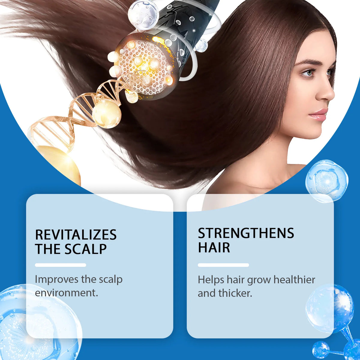 Aloes Ginger Hair Growth Oil Roller Nourish Scalp Strengthen Hair Root Repair Damage Add Shine Portable Hair Root Care Essence