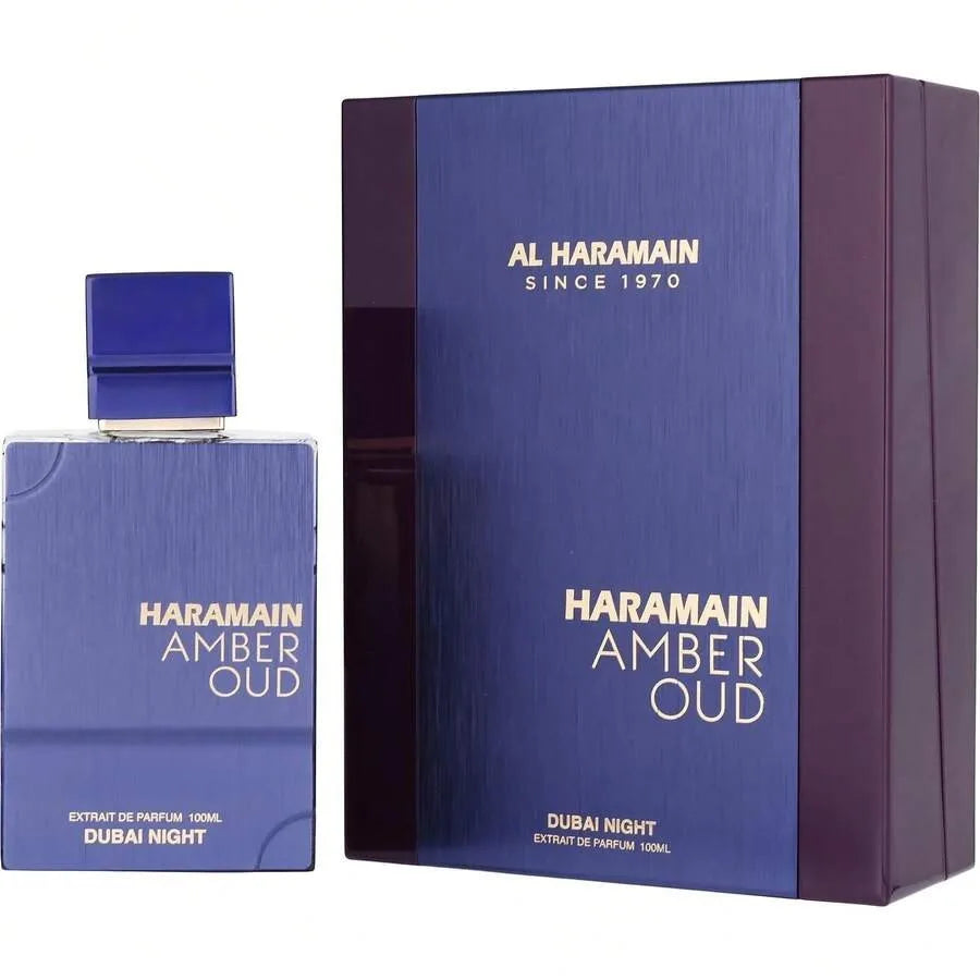 Amber Oud Dubai Night EDP 60ML Unisex, Luxurious Arabian Scent with Bergamot & Tonka Bean, Evening Fragrance