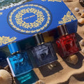 Men Perfume Gift Set 3Pcs Eros Cologne Long Lasting Light Fragrance Woody Scent Male Parfum Spray Luxury Gift Box For Men Birthday Present