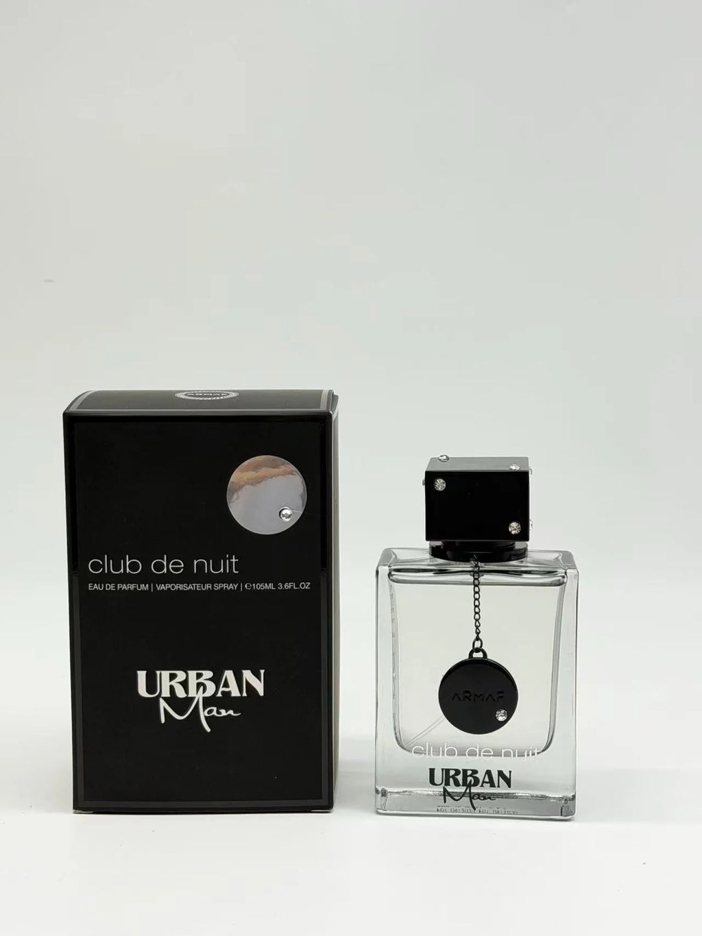 Armaf Club De Nuit Urban Man Perfume 3.6Oz/105Ml, Woody Aromatic Eau De Parfum Spray, Long Lasting Scent for Men