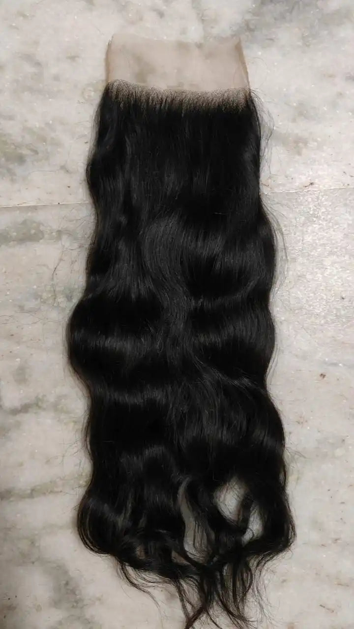 Full Lace Closure 4*4,5*5,13*4,transparent Lace Swiss Lace Closures and Frontals Virgin Raw Hair for Black Women